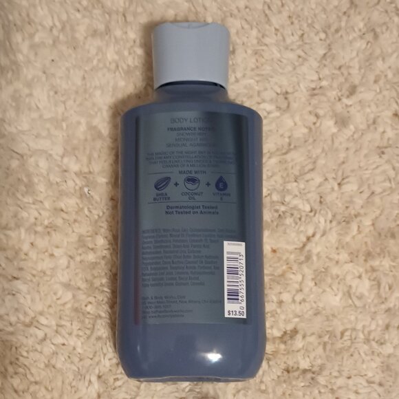 NEW ~ Bath & Body Works Starlit Night Body Lotion, Shea Butter & Vitamin E - Picture 3 of 7
